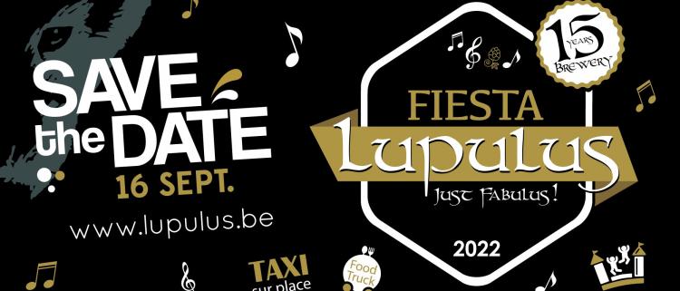 Fiesta Lupulus 15ans ! - Lupulus news - biere belge
